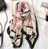 Wild Elegance: Leopard Print Gauze Scarf from Eternal Gleams