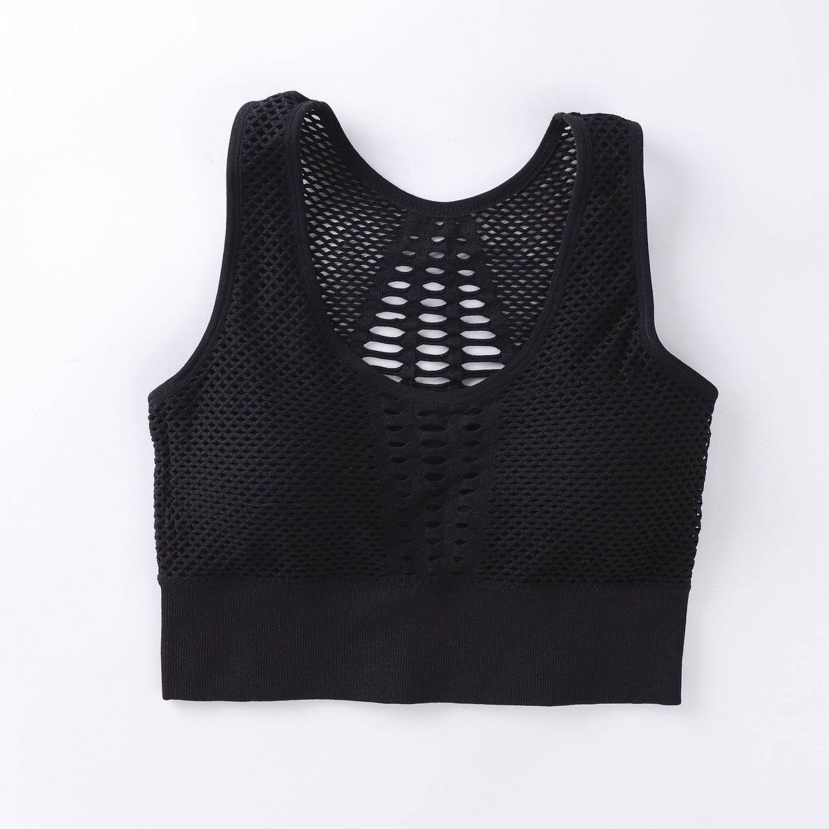 Breathable Mesh Yoga Running Bra - Women's Activewear