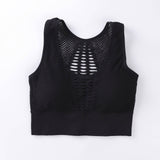 Breathable Mesh Yoga Running Bra - Women's Activewear