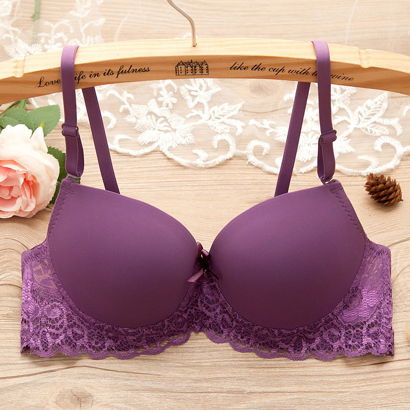 Small Chest Gathered Bra With Underwire from Eternal Gleams