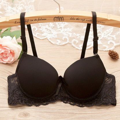Small Chest Gathered Bra With Underwire