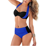 Euro Chic High Waist Bikini - Women's Swimwear from Eternal Gleams