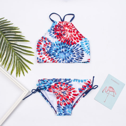 Sunkissed Beauty: Off-Shoulder Fashion Swimwear for Young Girls from Eternal Gleams