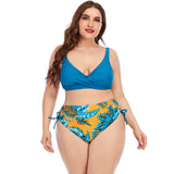 Siren Splendor: Custom European & American Plus Size Two Piece Swimwear from Eternal Gleams