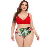 Siren Splendor: Custom European & American Plus Size Two Piece Swimwear from Eternal Gleams