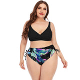 Siren Splendor: Custom European & American Plus Size Two Piece Swimwear from Eternal Gleams