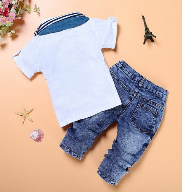 Chic Boys' Cotton Clothing Set from Eternal Gleams