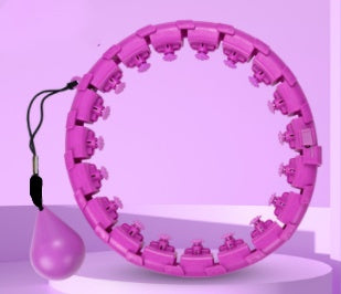 Smart Weighted Hula Hoop with 24 Detachable Knots from Eternal Gleams