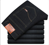 Men's Jeans Slim / Straight-leg Stretch Trousers from Eternal Gleams