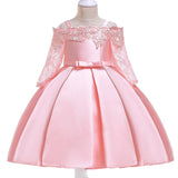 Elegant Off-Shoulder Princess Dress for Girls from Eternal Gleams.