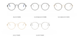 Round Anti Blue Light Glasses from Eternal Gleams