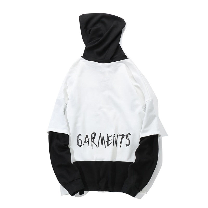 Men Graffiti Oversize Hoodies Hip-hop Round Neck - Cotton from Eternal Gleams