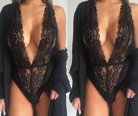 Sexy Lace Lingerie Set for Women in Black - Eternal Gleams