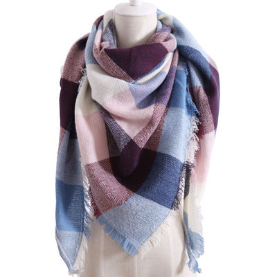 Chic Geometric Elegance: Women's Triangle Scarf from Eternal Gleams