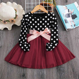 Polka dot princess dress from Eternal Gleams