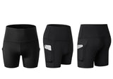 Three-point yoga shorts from Eternal Gleams