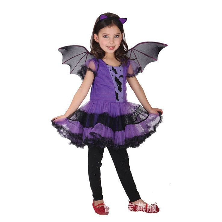 Children's Halloween Dress with spooky designs from Eternal Gleams.
