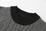 Men Casual Knitted Soft Cotton Sweaters Pullover Men Winter New Fashion Striped O-Neck Sweater from Eternal Gleams