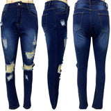 Explosion style ripped denim trousers from Eternal Gleams