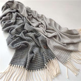 Luxury Cashmere Feel Scarf - Unisex Couple Scarf