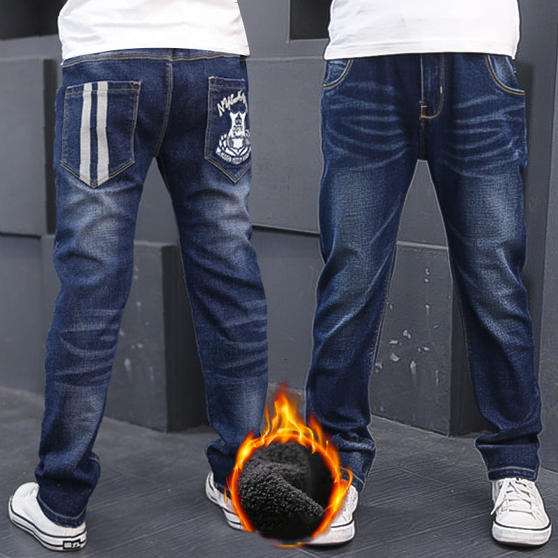 Warm and fleece boy jeans from Eternal Gleams