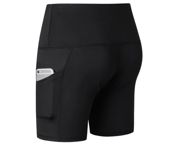 Three-point yoga shorts from Eternal Gleams