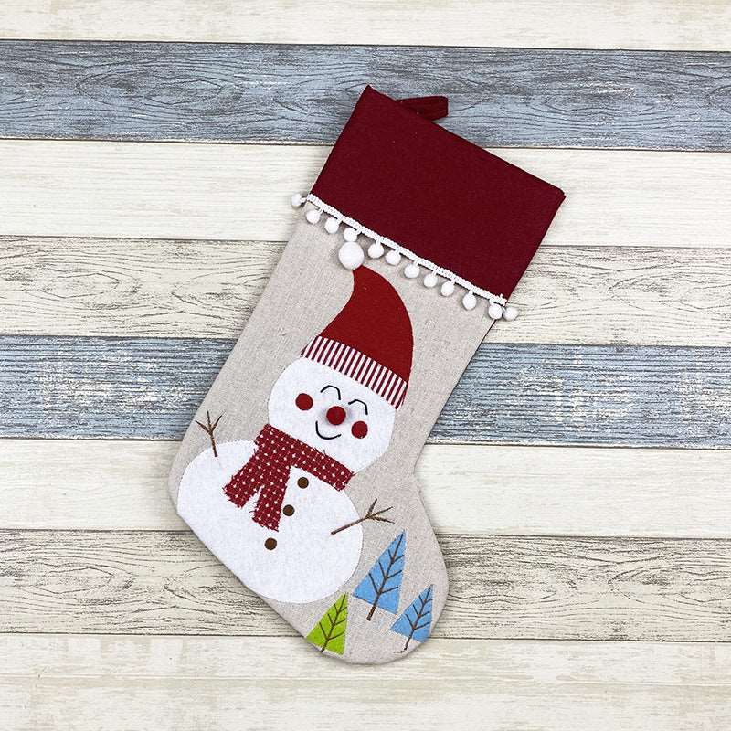 Christmas Socks, Gift Bags Children's Christmas Decoration, Gifts Socks Christmas Tree Pendants