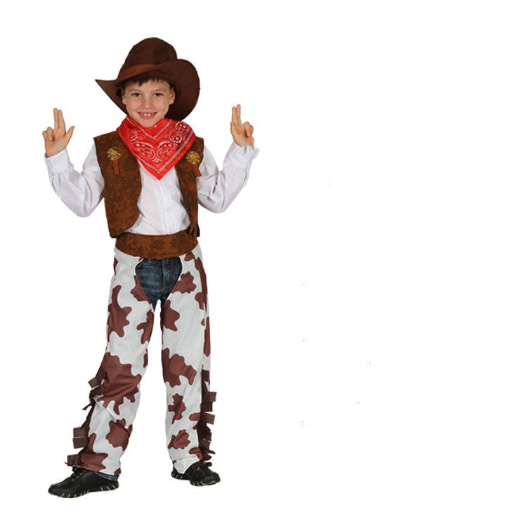 Boys And Girls Cowboy Costumes Christmas Children's Cowboy Costumes from Eternal Gleams