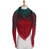 Chic Geometric Elegance: Women's Triangle Scarf from Eternal Gleams