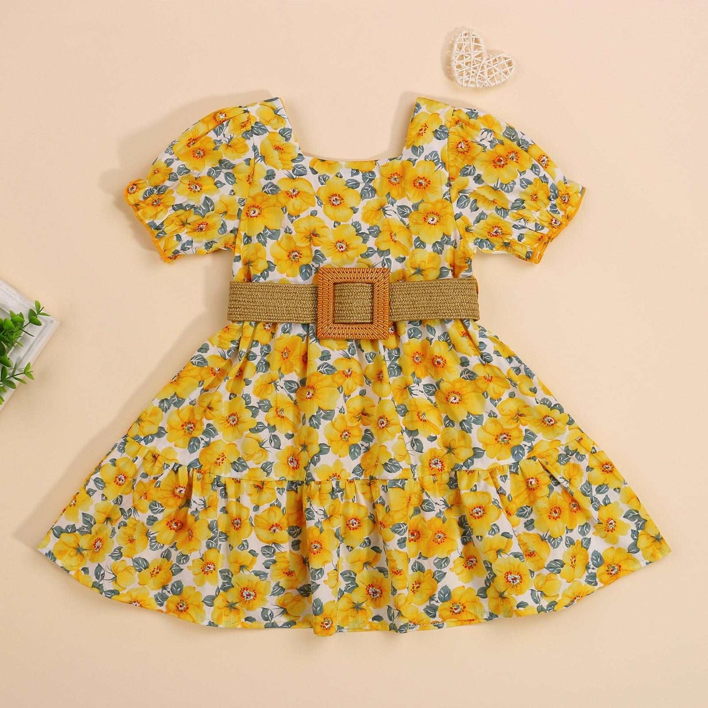 Baby Floral Dress Girl Clothing For Infant