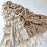 Luxury Cashmere Feel Scarf - Unisex Couple Scarf