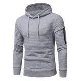 Men Sweatshirt Hoodie With Arm Zipper Long Sleeve Slim Tops from Eternal Gleams