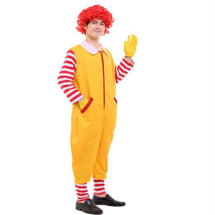Costume de clown adulte pour enfants de Noël