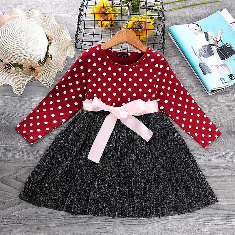 Polka dot princess dress from Eternal Gleams