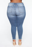 Stretch Ripped Women Plus Size Jeans Plus Size Jeans from Eternal Gleams