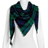 Chic Geometric Elegance: Women's Triangle Scarf from Eternal Gleams