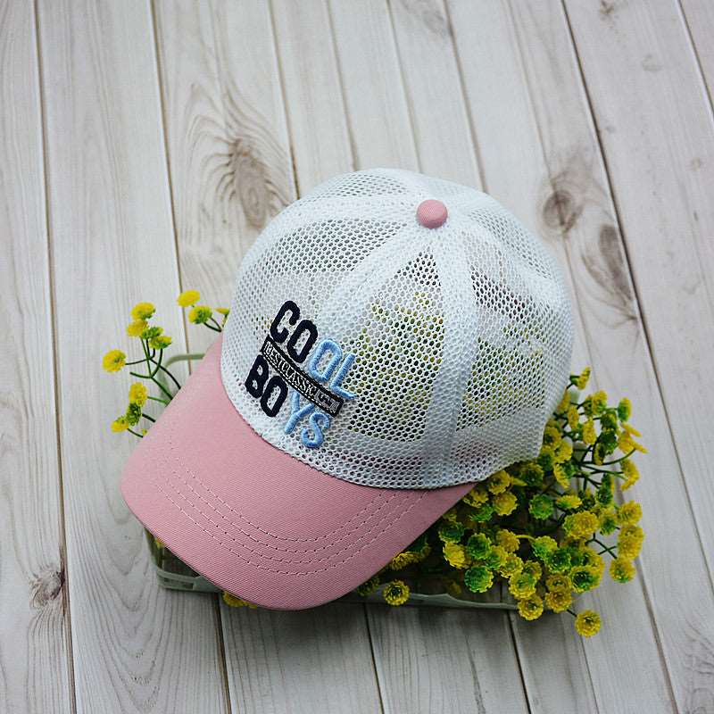 Fashion Simple Children's Printed Baseball Cap