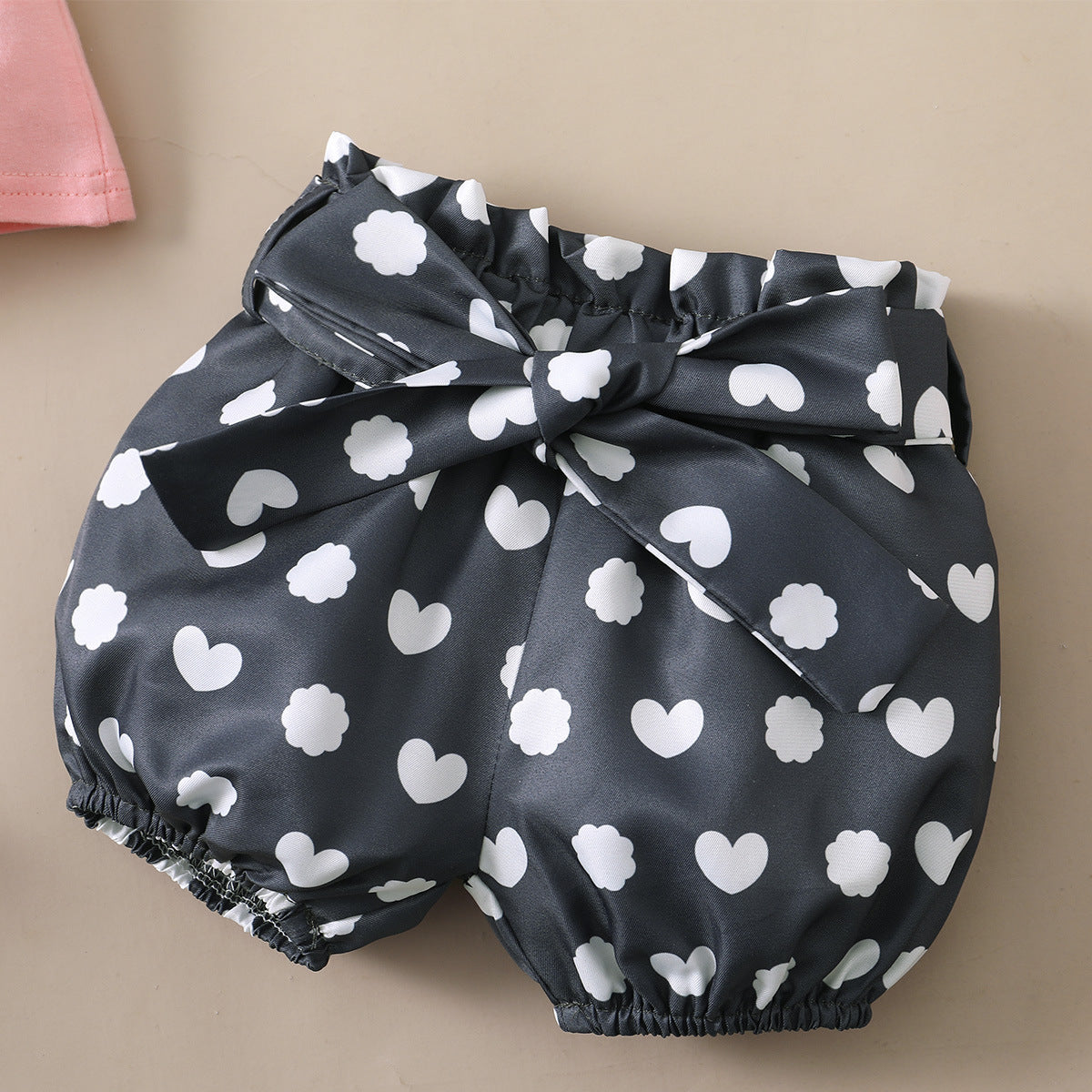 Rabbit Prints & Polka Dots: Girls' 3-Piece Spring Set from Eternal Gleams