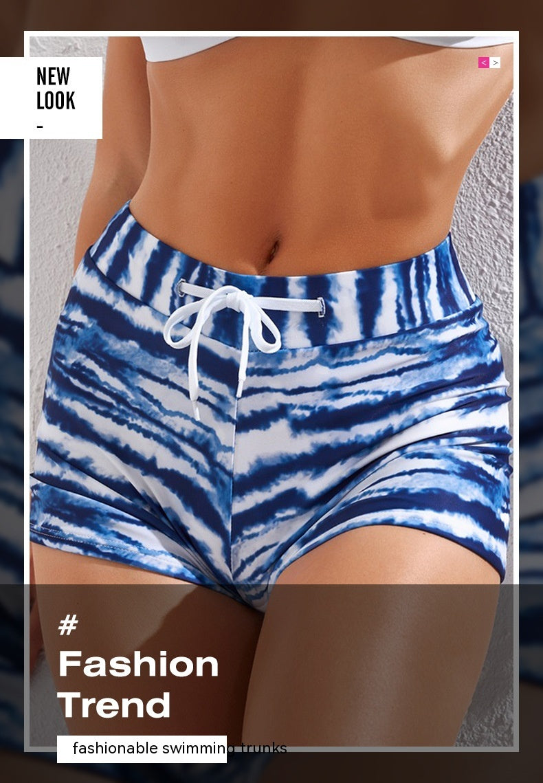 Fashion Double-layer Swimming Trunks For Women from Eternal Gleams