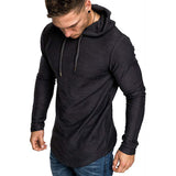 Hoodie - Sweatshirt Casual Long Sleeve Slim Tops Gym T-shir from Eternal Gleams