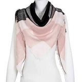 Chic Geometric Elegance: Women's Triangle Scarf from Eternal Gleams