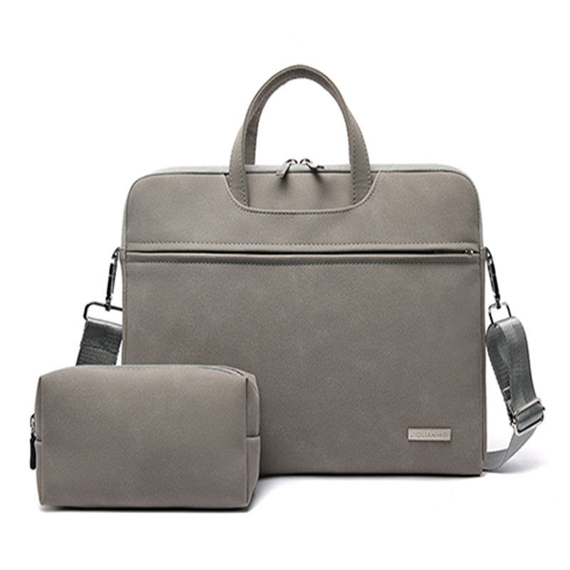 PU Leather Laptop Bag for Business and Travel - Stylish and Durable from Eternal Gleams