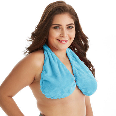 Towel Bra Bath Towel Hanging Neck Wrapped Chest