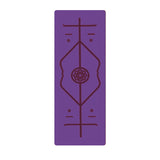 ZenFlow TPE Yoga Mat with Position Line | Eco-Friendly & Non-Slip from Eternal Gleams