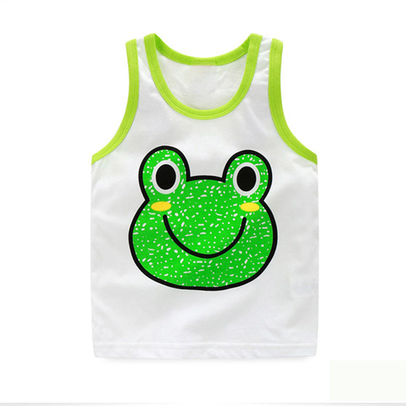 Cartoon kids in vest printing from Eternal Gleams