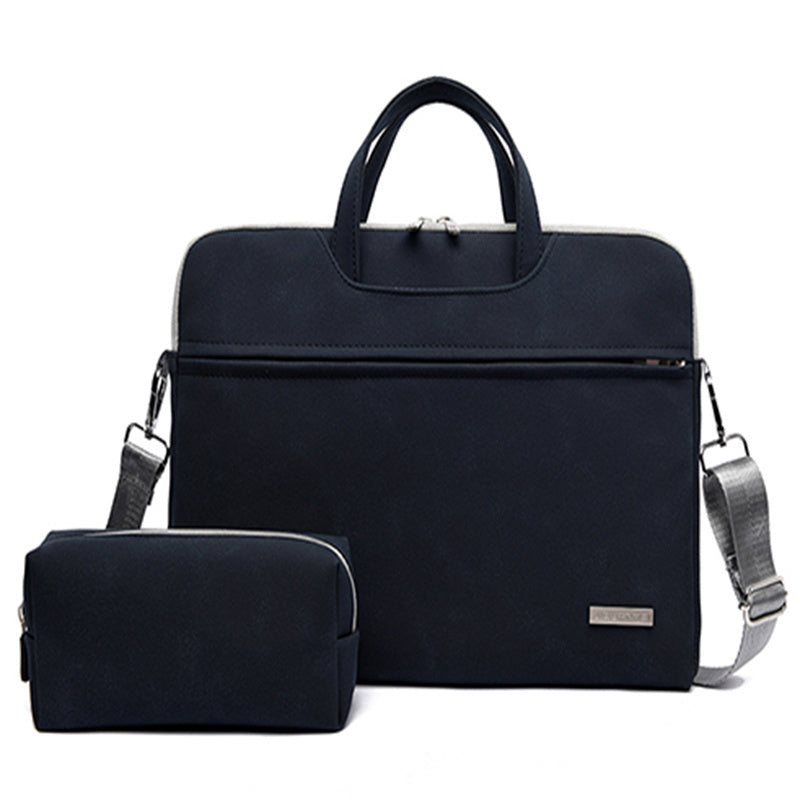 PU Leather Laptop Bag for Business and Travel - Stylish and Durable from Eternal Gleams