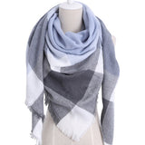 Chic Geometric Elegance: Women's Triangle Scarf from Eternal Gleams