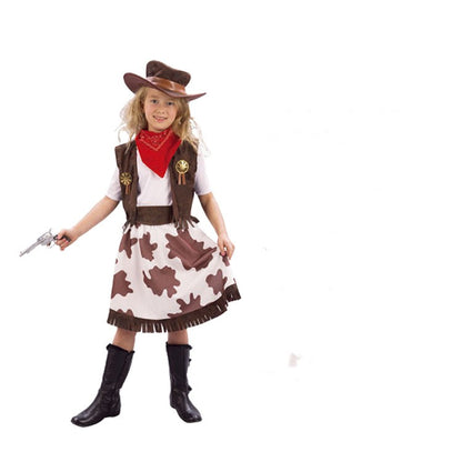 Cowboy-Kostüme für Jungen und Mädchen, weihnachtliche Cowboy-Kostüme für Kinder