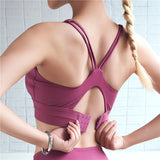 FlexFit Sports Bra: Adjustable Support from Eternal Gleams