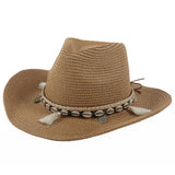 Shell tassel sun hat from Eternal Gleams